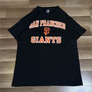 Genuine Merchandise San Francisco Giants Black MLB Baseball Shirt Size M